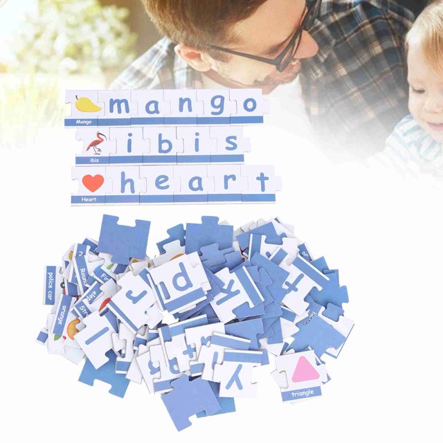 Rompecabeza 90pcs Ortografía JUEGO DE JUEGO DE ROMPECABEZAS