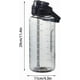 thumbnail image 4 of Bottles for Runners Silicone Bottle from Polydon, Sports Water Bottle, LeakProof Water Bottle for Cycling, Accessories for Sports, Black, 4 of 5