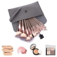 thumbnail image 2 of Makeup Brush Set 15 Makeup Brush Set Whitewash Brush Eyeshadow Brush Set Beauty Tools For Beginners Portable Full Set Of Tools For Ladies And Girls, 2 of 6