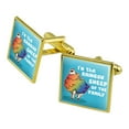thumbnail image 1 of I'm The Rainbow Sheep of the Family Gay Pride Square Cufflink Set - Silver or Gold, 1 of 5