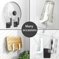 thumbnail image 2 of Multifunction Punch- Paper Towel Rack Hanging Storage Rack Hookup For Bathroon Kitchen Closet Storage Yarn Storage Shelves Zip N Store Organizer, 2 of 3