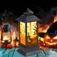 thumbnail image 4 of Kuymtek Lámpara de llama de aceite de simulación de farol de viento pequeño de Halloween (bruja de calabaza) Kuymtek Iluminación del hogar multifuncional, 4 of 8