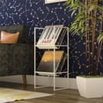 thumbnail image 2 of Novogratz Helix Vinyl Record Storage, White, 2 of 9