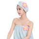 thumbnail image 1 of Falda de ducha absorbente de secado rápido para spa y turbante para secar el cabello (juego de 2 piezas), 1 of 5
