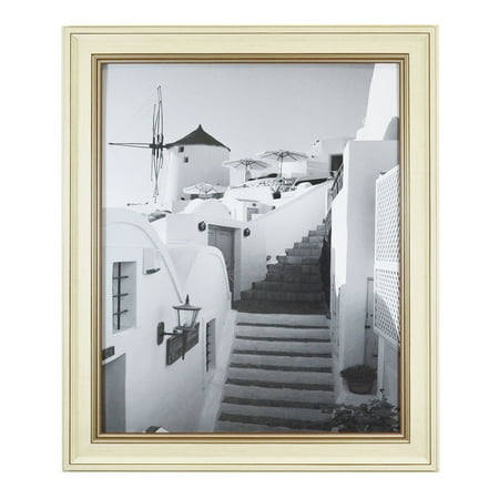 View Real Photo Golden State Art, 16x20 Picture Frame, Color: Cream with with Brown Trim, with Real Glass ()