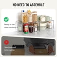 thumbnail image 3 of Set de estanterías organizadoras Boboment Clear Kitchen (2), 3 of 8