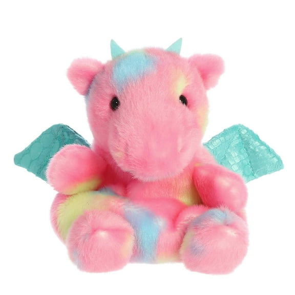 Aurora - Mini Pink Palm Pals - 5" Anya Dragon - Adorable Stuffed Animal