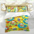 thumbnail image 5 of 3 Piece Bedding Set For Handy Manny Duvet Cover Sets Comforter Cover Set Cute Super Soft Teens Bedding Set Kids Bedroom Gifts,1 Duvet Cover with 2 Pillowcases Full, 5 of 6