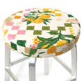 thumbnail image 3 of Daiia Fruit Stool Covers Round,Round Bar Stool Covers Waterproof Bar Chair Covers Washable Stool Cushion Slipcover for 12-14 Inch Chair-14 inch, 3 of 7