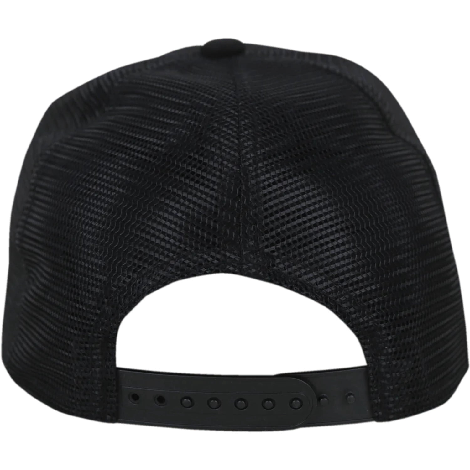 5% Nutrition Rich Piana Black Trucker Hat, Snapback Baseball Hat - Back Mesh Adjustable Flexfit Curve Bill Cap for Men and Women, Embroidered Red 5 Percent Logo