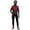 Black I, variant on Halloween Superhero Fancy Dress Costumes, Superhero Onesie Cosplay Outfits with Masks, One-Piece Superhero Jumpsuit, Halloween Party Dress up Performance Costume for Men, Black II/160