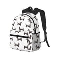 thumbnail image 2 of Picia Dachshund Dog Puppy Large Capacity Backpack Classic Style Backpack Casual Backpack Water-Resistant School Work Travel Outdoor Backpack, 2 of 8