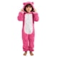 thumbnail image 5 of Mono de manga larga con capucha para niñas, pijama informal de invierno cálido, ropa de dormir para mujer, pantalones de terciopelo ártico de doble cara, 5 of 6