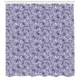 thumbnail image 3 of Ambesonne Floral Shower Curtain, Delicate Flower Bouquet, 69"Wx84"L, Purple and Lavender, 3 of 3