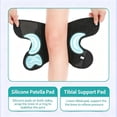 thumbnail image 7 of Open Back Neoprene Knee Sleeve | Water-Resistant Athletic Compression Knee Brace for Swimming, Wakeboarding, Scuba Diving, Surfing, Waterskiing and Other Sports (1 Pack), 7 of 7