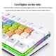 thumbnail image 4 of Seitruly Teclado mecánico con cable RGB, 61 teclas, hogar, oficina, negocios, escritorio, ordenador portátil, PC, teclado, accesorios de repuesto Videojuegos y accesorios Rosa, 4 of 6