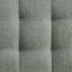 Modway Lily Tissu de Lin Capitonné Taille de Tête de Lit Complète en Gris – image 4 sur 9