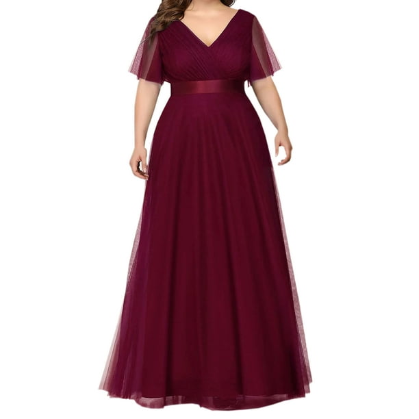 Maxi Vestido Dama Mujer Elegante Fiesta Drapleado Talla Extra Dara Baby Vest096