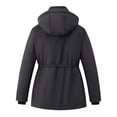 thumbnail image 2 of wantdo Women's Plus Size Winter Jacket Warm Thicken Puffer Jacket Quilted Outerwear Parka Dark Grey 3X, 2 of 9