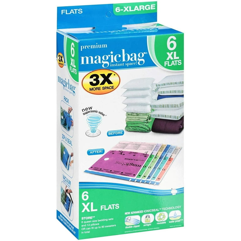 MagicBag Instant Space Saver Storage - Flat, Extra Large