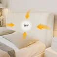 thumbnail image 3 of Headboard Covers, Stretch Headboards Cover Slipcover Backrest Cover, All-inclusive Headboards For Beds Cover, Dustproof All-inclusive Protector, 3 of 6