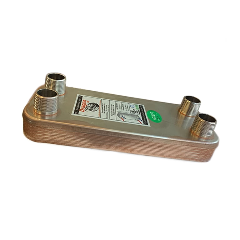 10 Brazed Plate Heat Exchanger, 20,000 BTU - Walmart.com
