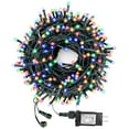thumbnail image 7 of Morttic Christmas String Lights End-to-End Plug 8 Modes 75FT 200 LED Outdoor Waterproof UL Certificated Indoor Fairy Lights Garden Patio Wedding Christmas Trees Decoration Multicolor, 7 of 7