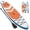 Orange, variant on Garvee Inflatable Stand-up Paddle Board, 10.6' x 32'' x 6'', Manual Pump, with Camera Mount, White & Blue