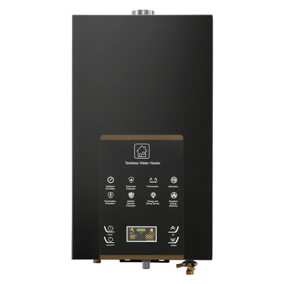 Tankless Water Heater Propane,Instant Hot Propane Gas Water Heater, Instant Electric Water Heater Faucet ,Digital Temperature Display