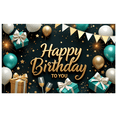 thumbnail image 2 of Decorative Design Happy Birthday Banner Balloon Decoration Birthday Party Backdrop for Birthday Party Event Decoration Indoor, 2 of 7