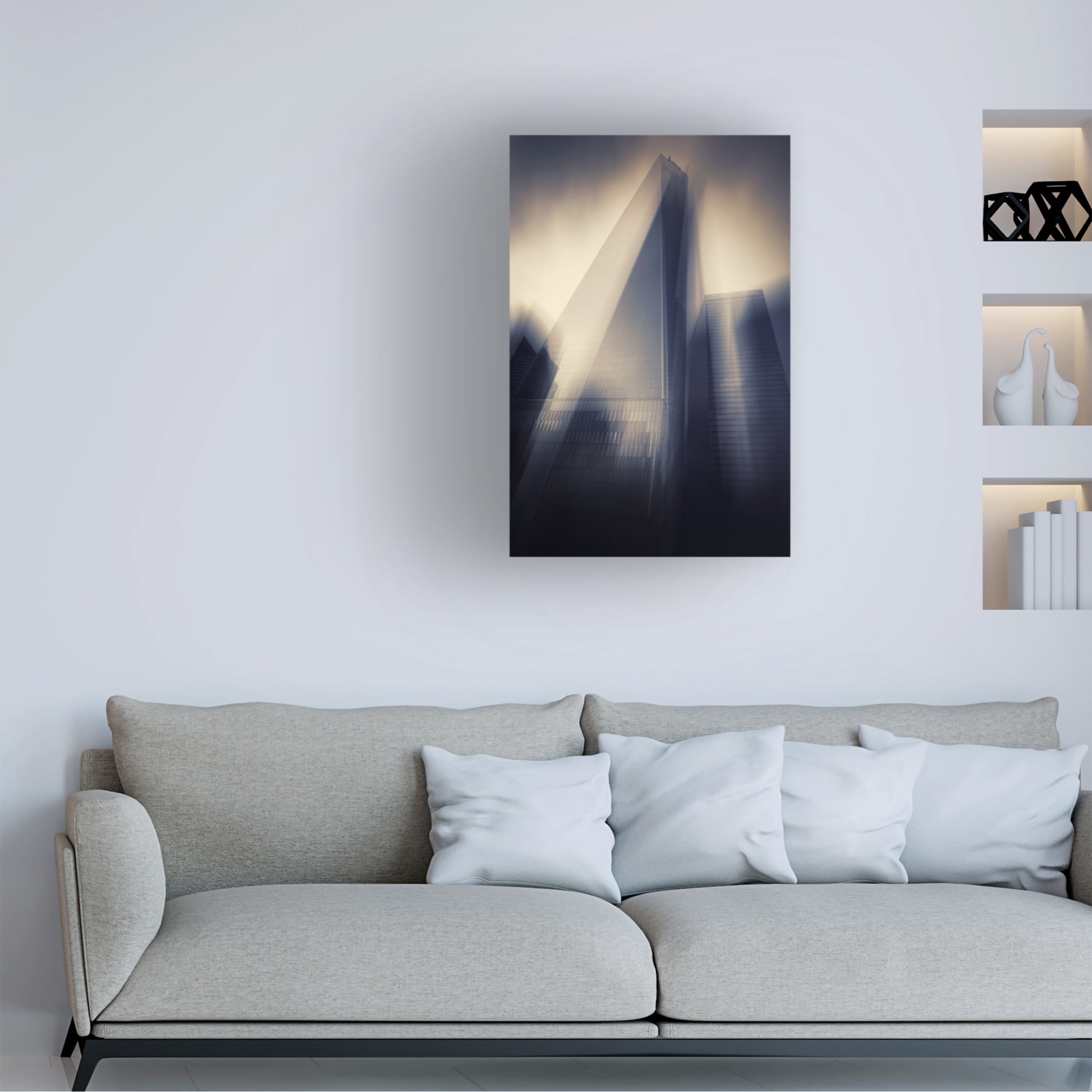 Canvas Wall Art - Massimo Della Latta 'Nyc' Wall Art for Living Room, Bedroom, or Office D?cor by Trademark Fine Art - 22 x 32 Inches