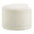 thumbnail image 3 of Nimbus 48" Upholstered Ottoman Bench in Cream, 3 of 10