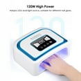 thumbnail image 3 of BLUEQUE 120W Rechargeable Nail Dryer Lamp 30 LEDs Dual Light Source Nail Drying Machine Home Use Portable Fashion Intelligent Sensing Nail Light, 3 of 7