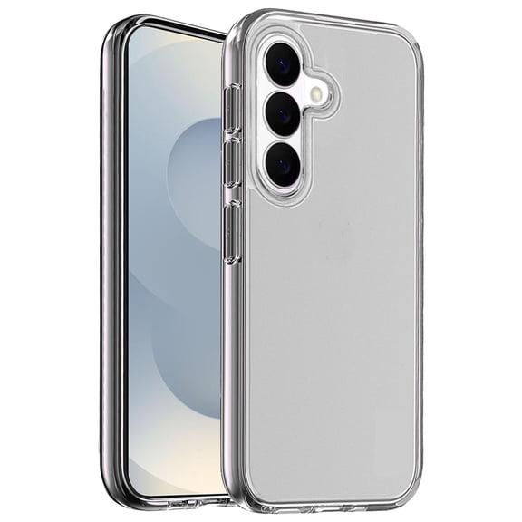 XPM for Samsung Galaxy S26 / S26 Plus Transparent Shock Absorption PC TPU Rubber Gel Thick 3mm Hybrid Silicone Slim Fit Back Phone Case Cover (Smoke)
