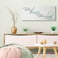 thumbnail image 4 of Stupell Industries Our House Serves the Lord Phrase Rustic Faith Canvas Wall Art by Milli Villa, 4 of 5