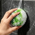 thumbnail image 5 of Reusable Kitchen Scrubber Ball, Multi-Purpose Dish & Pot Scrubber with Hanging Loop, Deep Cleaning Scrub Pad for Cookware, Sink, Tile, Bathroom & Household Cleaning, 5 of 6