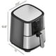 thumbnail image 3 of Freidora de Aire Digital ExacTemp de 5 Qt. con Sonda de Temperatura - Acero Inoxidable, Nueva, 3 of 5