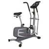 Sunny Health & Fitness SF-B2630 Cross Training Magnetic Upright Bike Exercise Bike w/ Arm Exercisers and LCD Monitor