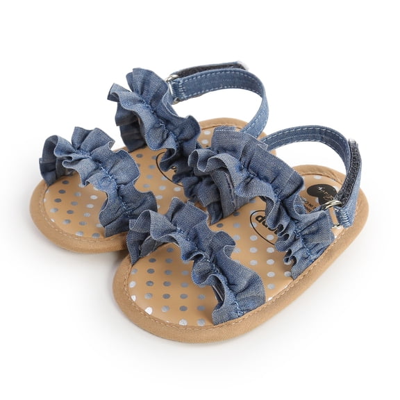 Dyfzdhu Baby Sandals Girls Sandals Summer Shoes Outdoor First Walk Toddler Girls Shoes For Summer