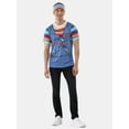 thumbnail image 4 of Chucky Men's Halloween Graphic Costume Tee with Short Sleeves, Sizes XS-3XL, 4 of 5