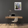 thumbnail image 3 of Gercken, Graham 15x18 White Modern Wood Framed Museum Art Print Titled - Forest Trail, 3 of 4