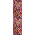 thumbnail image 1 of Unique Loom Tapis Diamant Dégradé Estrella 2' 7 x 10' Rose, 1 of 2