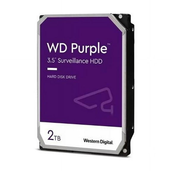 3.5 in. 2 TB 64 MB SATA 5400 RPM Purple Surveillance Hard Drive