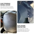 thumbnail image 3 of 3 Pcs Pare-Soleil Anti-UV pour Volant de Voiture, 3 of 8