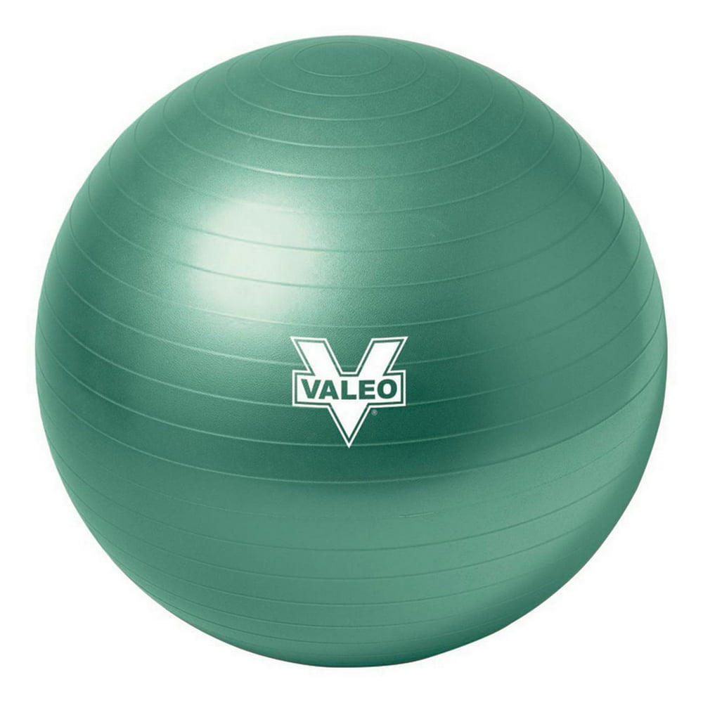 Valeo AntiBurst 65cm Exercise Body Ball Includes High Volume 2Way