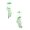 GreenA & B 1Pack, variant on Acrylic Dolphin Luminous Wind Chime Decoration Outdoor Indoor Garden Yard And Home Decoration Wind Chime Hanging Ornament Gifts For Friends Holidays And Party Housewarming 80x11 cm