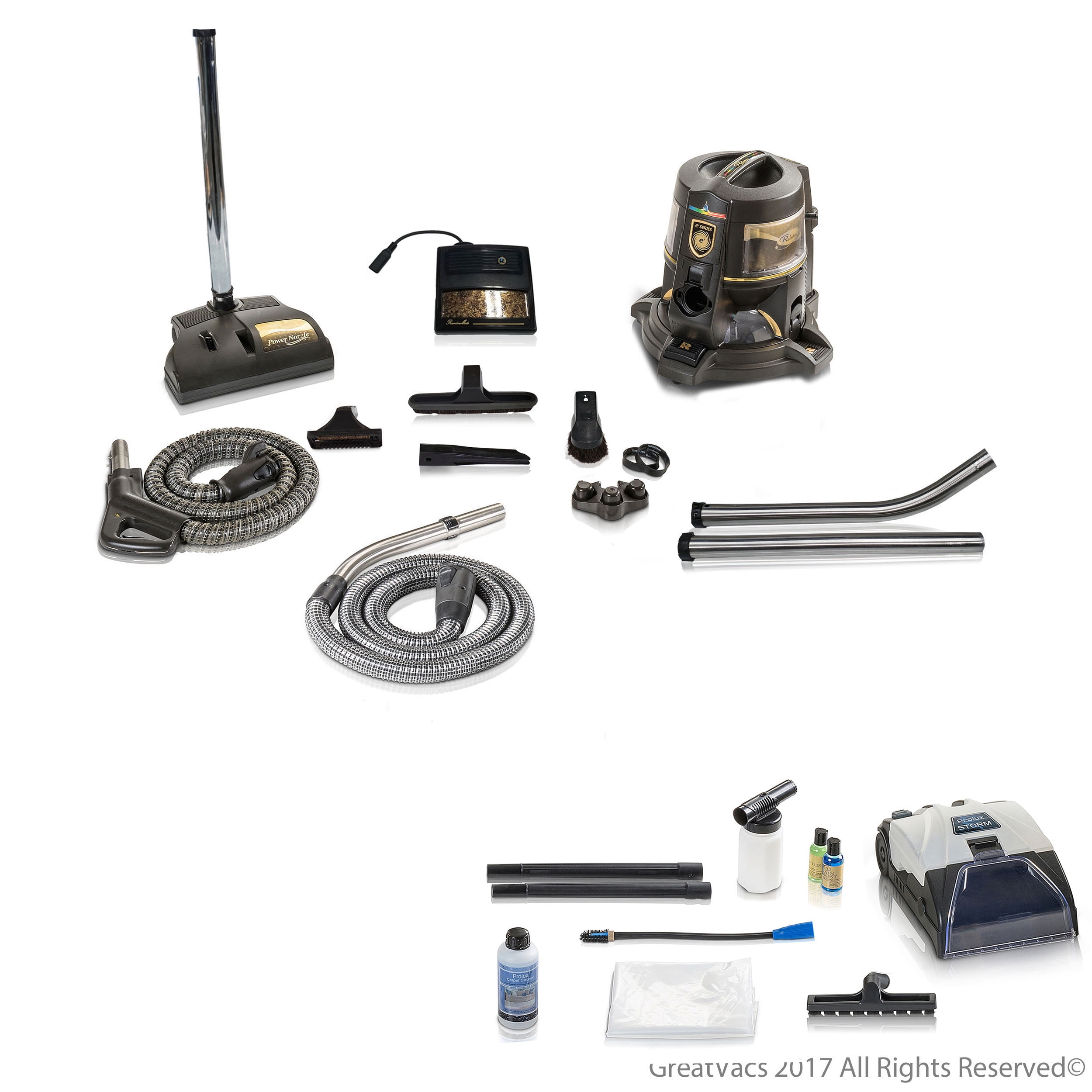 Reconditioned Genuine Rainbow E2 Gold 2 Sd Vacuum With 10pc Prolux