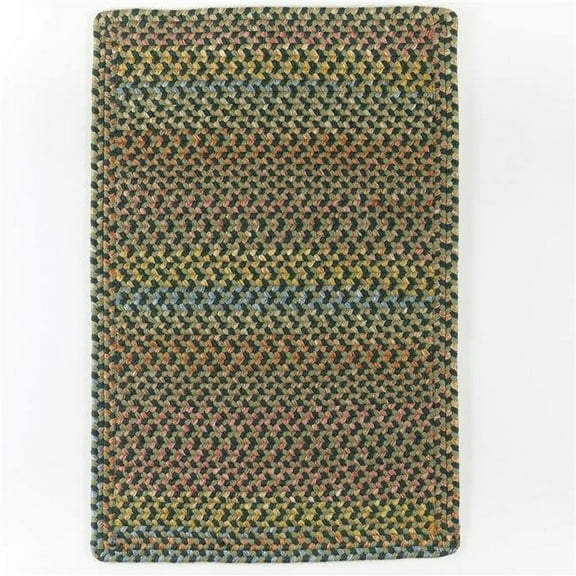 Rhody Rug WO21R024X048B 2 x 4 ft. Woodstock Rectangle Rug, Forest & Multi Color