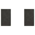 thumbnail image 4 of serony Notebook Plain Creatively Jotter Keep Diary Journals Paper Imitation Leather 200 Pages Diaries Office Business Black 2Set, 4 of 6