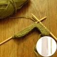 thumbnail image 6 of Sock Ruler Knitting Crochet Kit Sock Ruler Knitting Tool Set with Wood Templates Aluminum Crochet Hooks Size Measurement Hook Keyrings Lobster Clasps DIY Handmade Weaving Tools DIY, 6 of 7